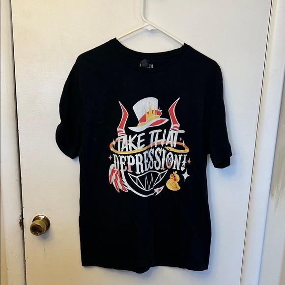 Gildan Other - Hazbin Hotel T-shirt Black Large